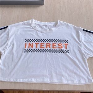 Shein Interest Crop Top